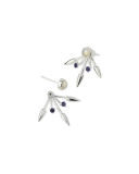Beam Moonstone Spike Jacket Earrings