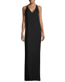 Nahel V-Neck Sleeveless Maxi Dress