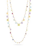 Paradise Long Mixed-Stone Necklace, 48"
