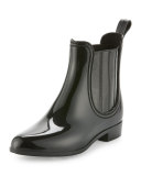 Kada Rubber Rain Bootie, Black