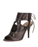 Sexy Thing Napa Tie-Back Keyhole Sandal