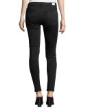 Nico Distressed Mid-Rise Skinny Jeans, Ravage
