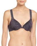 Bra-llelujah! Soft Touch Full-Coverage Bra, Purple Night/Steel