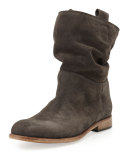 Umbria Slouchy Suede Bootie, Anthracite