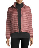 Jack Lightweight Packable Short Puffer, Pink 