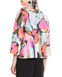 Full Bloom Zip-Front Jacket