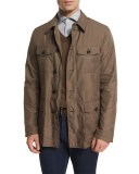 Button-Down Safari Jacket