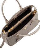 Saffiano Gardner's Tote Bag, Gray (Argilla)