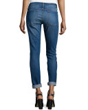 Dre Low-Rise Cropped Jeans, Stoke