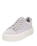 Tyler 2 Suede Platform Sneaker, Light Gray