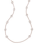 Rose Rock Candy Medium Stone Station Necklace