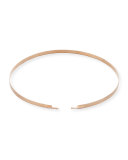 Flawless Volume Choker Necklace with Diamonds in Rose Gold