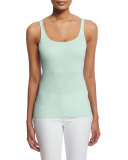 Long Organic Cotton Baby Rib Slim Tank