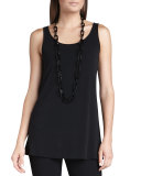 Silk Jersey Long Slim Camisole