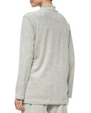 Velour 4-Pocket Long Jacket