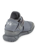 Qasa Men's High-Top Trainer Sneaker, Gray