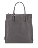 Papier A5 Zip Around Tote Bag, Gray