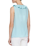 Rianne Ruffled Silk Top