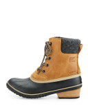 Slimpack II Lace-Up Short Boot, Elk/Black