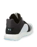 Kozoko Colorblock Low-Top Sneaker, Black/Silver
