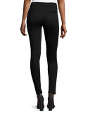 Charlie High-Rise Skinny Jeans, Black