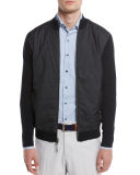 Patterson Full-Zip Hybrid Mélange Cardigan