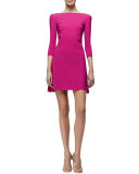 Marcelle 3/4-Sleeve Cocktail Dress, Lapone