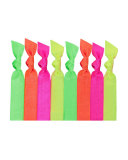 Neon Hair Ties in Paint Tin