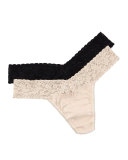 Low Rise Organic Cotton Thong, Basic Colors