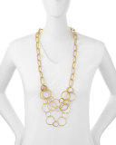 Multi-Chain Gold-Plated Necklace