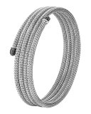 Classic Chain Small Lava Coil Bracelet, Size M