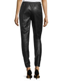 Faux-Leather Skinny Pants 