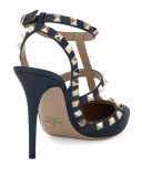 Rockstud Leather 100mm Pump