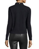 Tie-Front Down Cardigan