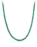 Spiritual Bead Necklace with Green Onyx 