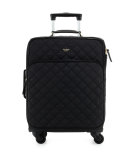 ridge street international carry-on suitcase, black