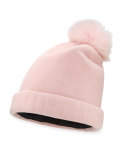 Bunnie Structured Felt Beanie, Pink