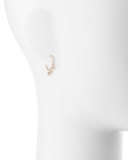 Bead 14K Rose Gold & Diamond Trio Hoop Earrings