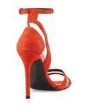 Goldie Suede 100mm Sandal