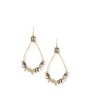 Mosaic Futurist Teardrop Earrings