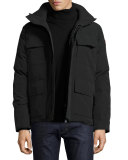 Maitland Hooded Parka, Black