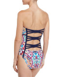 Festival Folkloric Seductress One-Piece Swimsuit