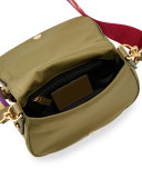 Nomad Small Nylon Saddle Bag, Green