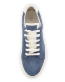 Men's Apollo Suede Sneaker, Blue