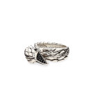 Men's Lava Eagle Head Ring