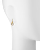 Celestial 24k Gold Diamond Drop Earrings