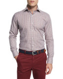Alpine Check Long-Sleeve Sport Shirt