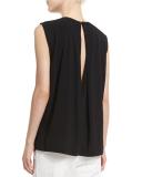 Split-Back Shell, Black