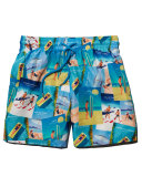 Mahina Sushi Vintage Swim Trunks