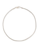 Sterling Silver Wheat Chain, 18"